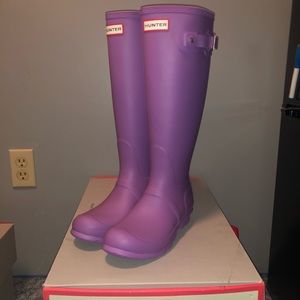 New Hunter Original Tall Thistle Rainboots